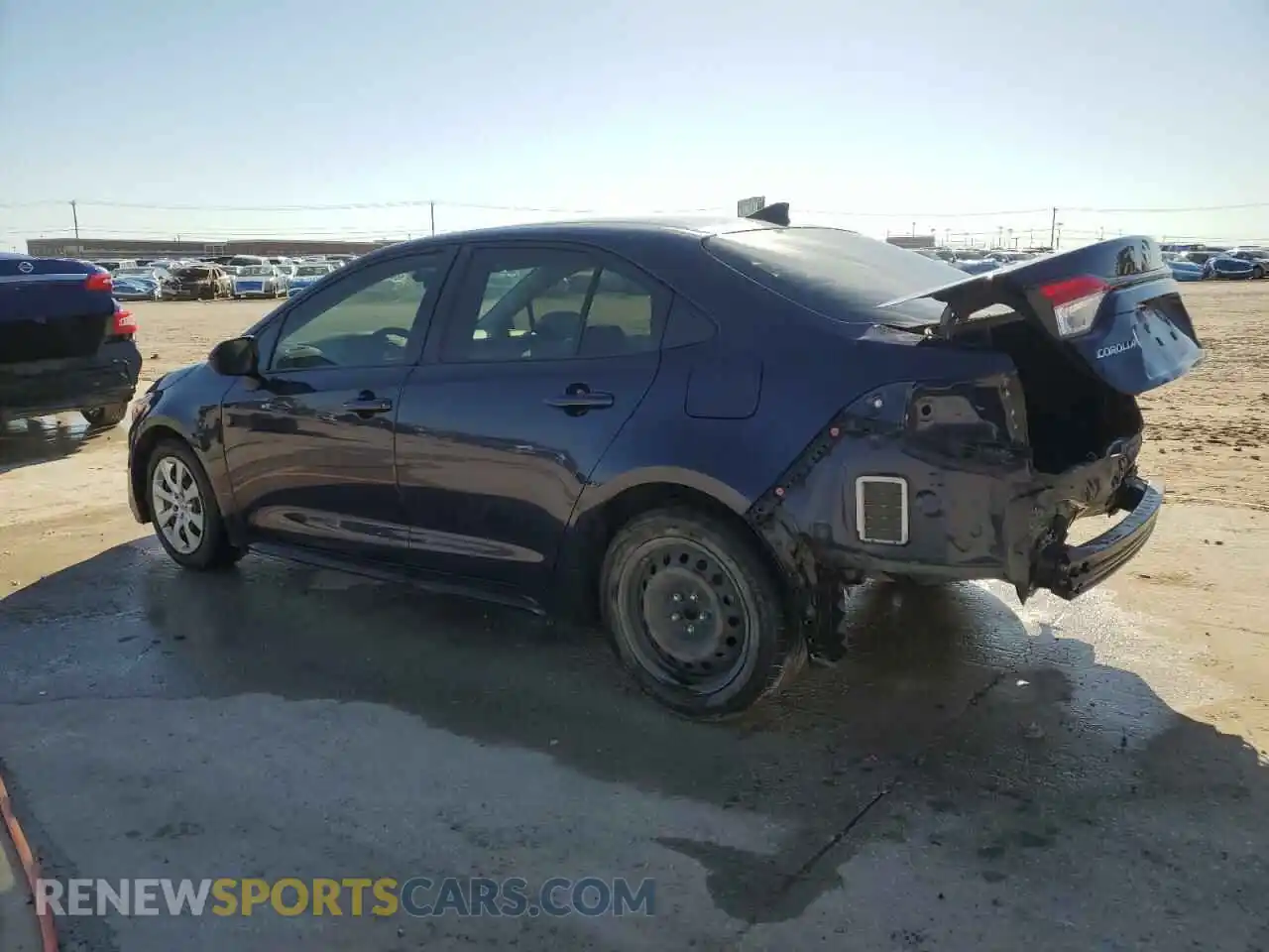 2 Фотография поврежденного автомобиля JTDEPRAE7LJ060937 TOYOTA COROLLA 2020