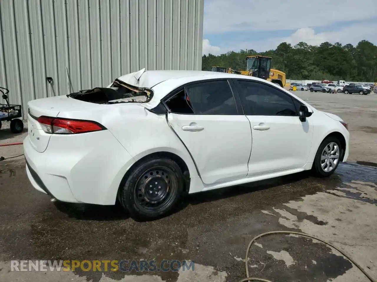 3 Photograph of a damaged car JTDEPRAE7LJ078662 TOYOTA COROLLA 2020