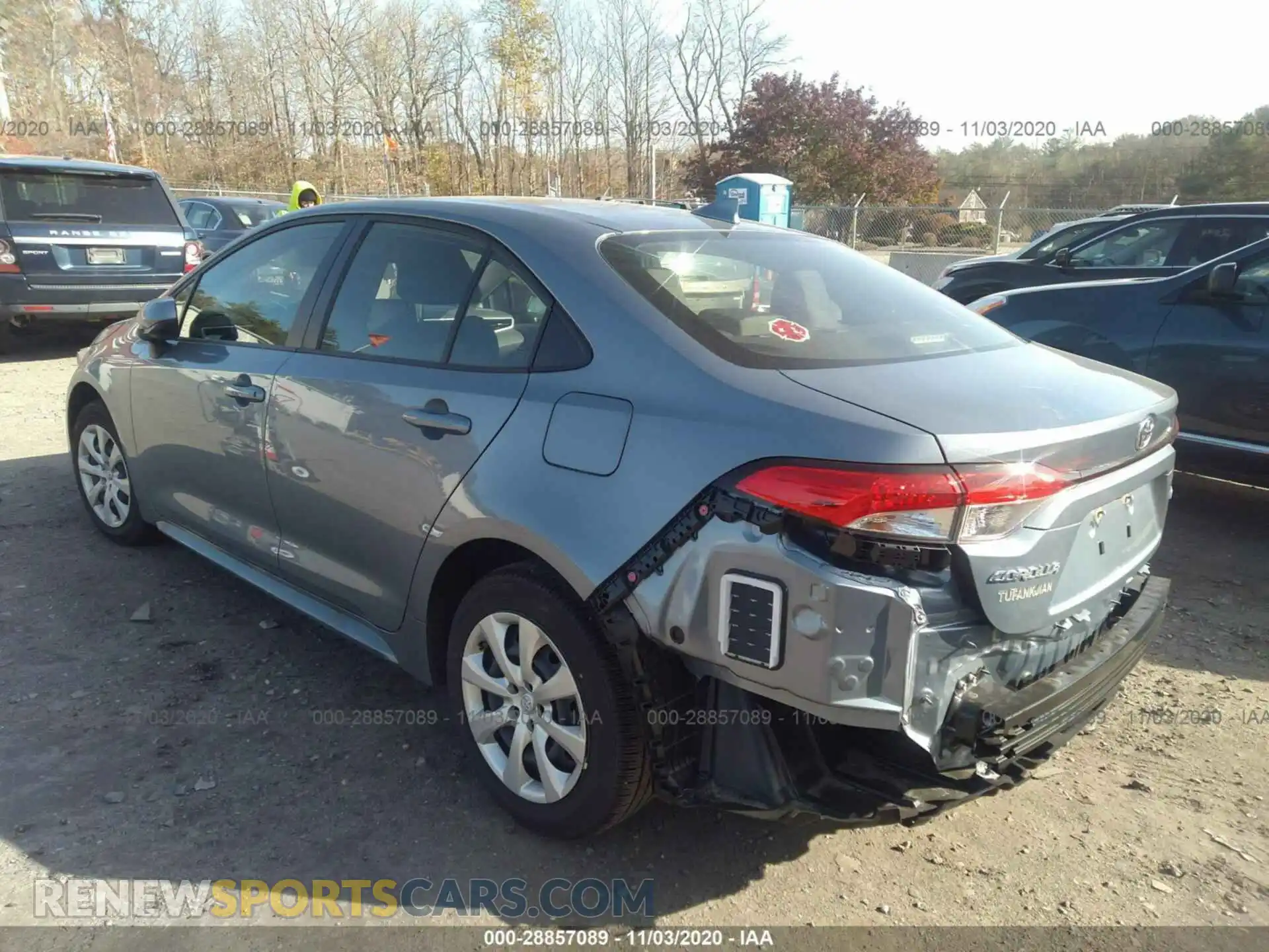 3 Photograph of a damaged car JTDEPRAE7LJ089371 TOYOTA COROLLA 2020