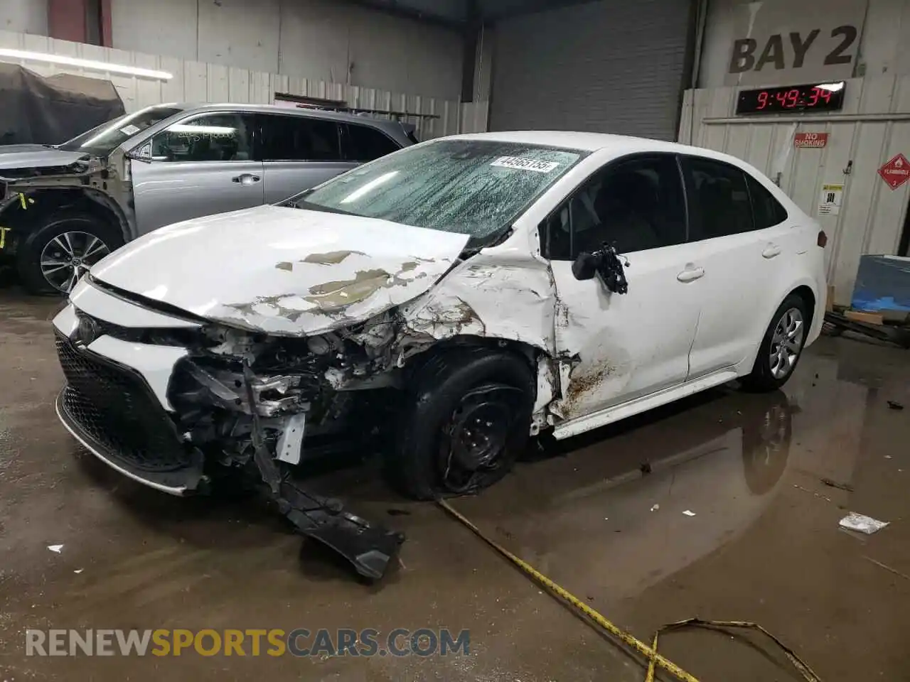 1 Photograph of a damaged car JTDEPRAE7LJ096806 TOYOTA COROLLA 2020