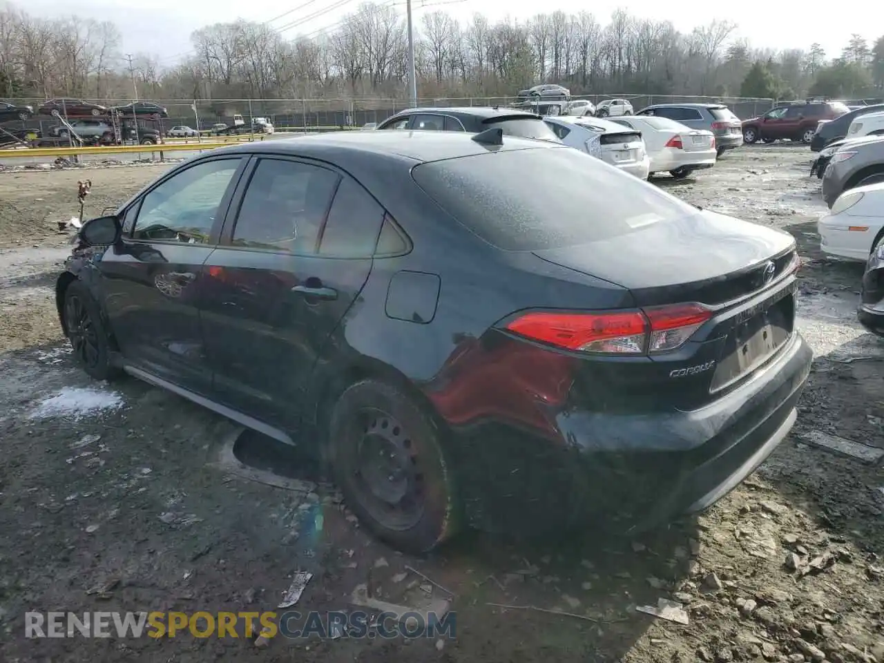 2 Photograph of a damaged car JTDEPRAE8LJ005266 TOYOTA COROLLA 2020