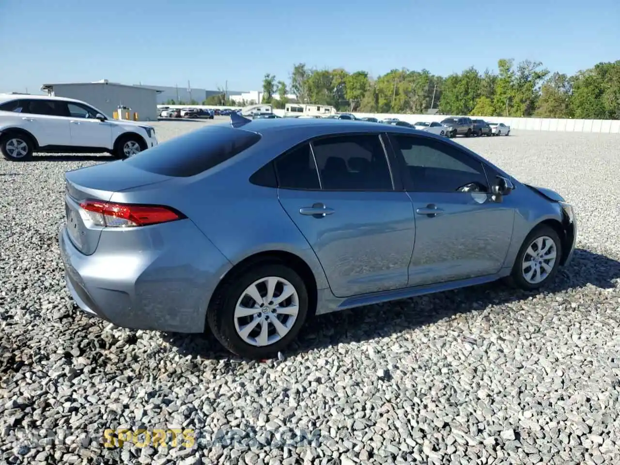 3 Photograph of a damaged car JTDEPRAE8LJ030202 TOYOTA COROLLA 2020