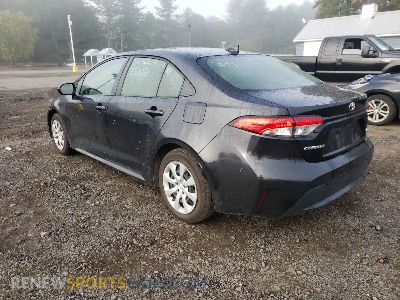 3 Photograph of a damaged car JTDEPRAE8LJ044004 TOYOTA COROLLA 2020