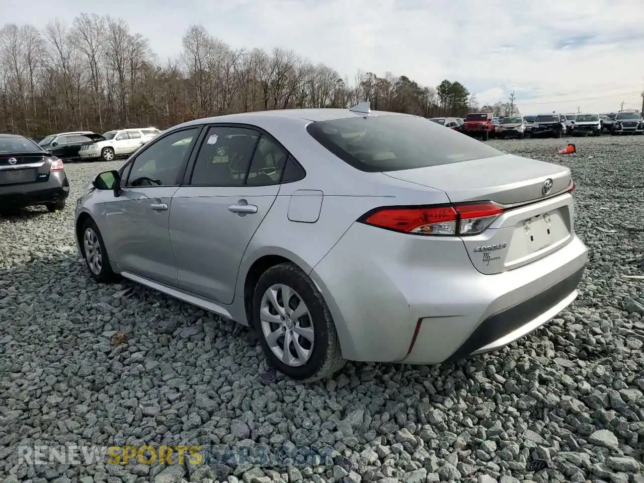 3 Photograph of a damaged car JTDEPRAE9LJ015613 TOYOTA COROLLA 2020