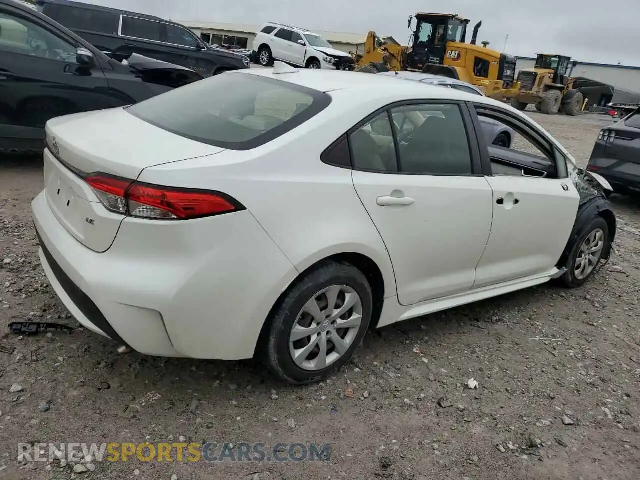3 Photograph of a damaged car JTDEPRAE9LJ037076 TOYOTA COROLLA 2020