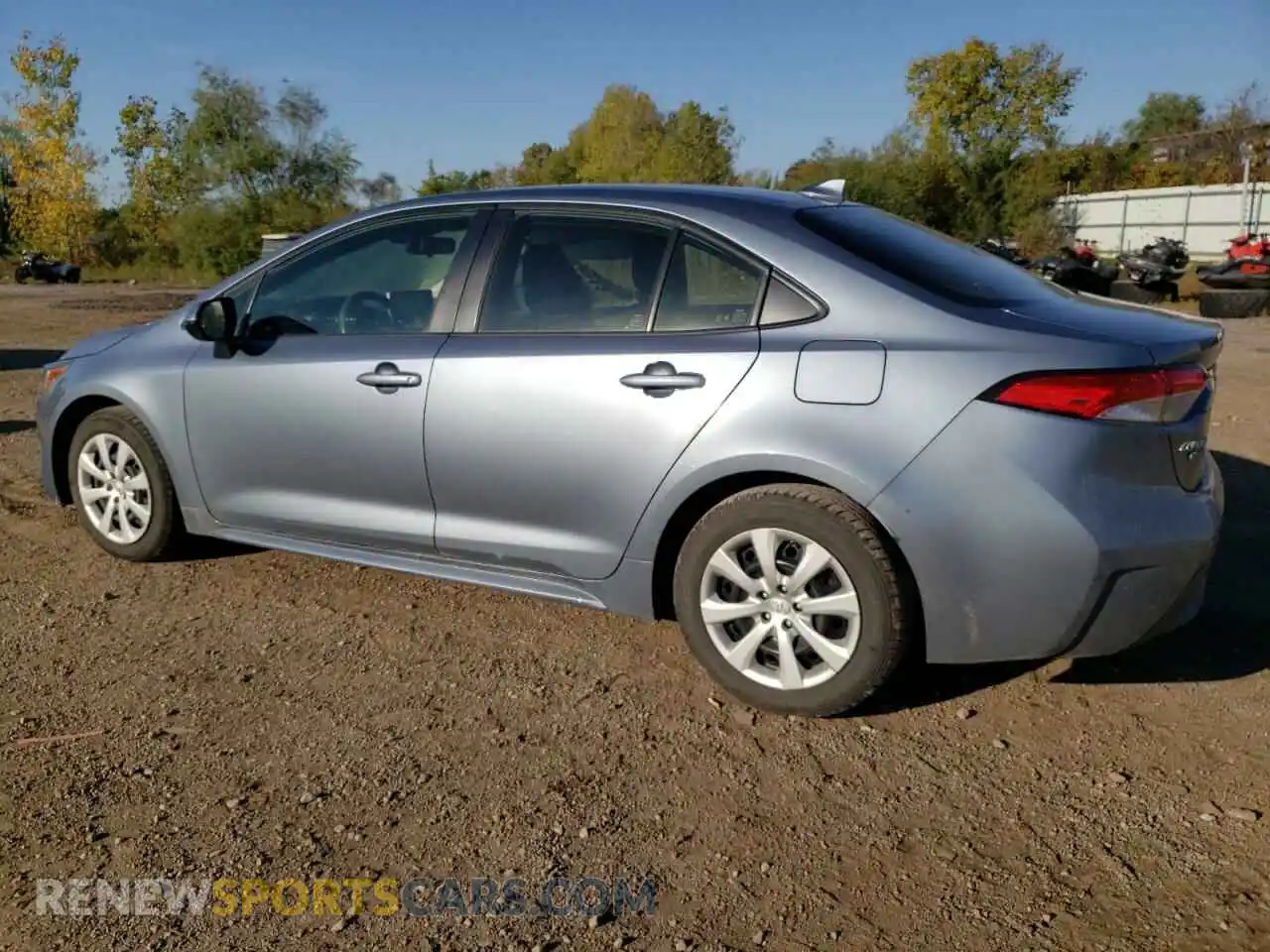 2 Photograph of a damaged car JTDEPRAE9LJ098573 TOYOTA COROLLA 2020