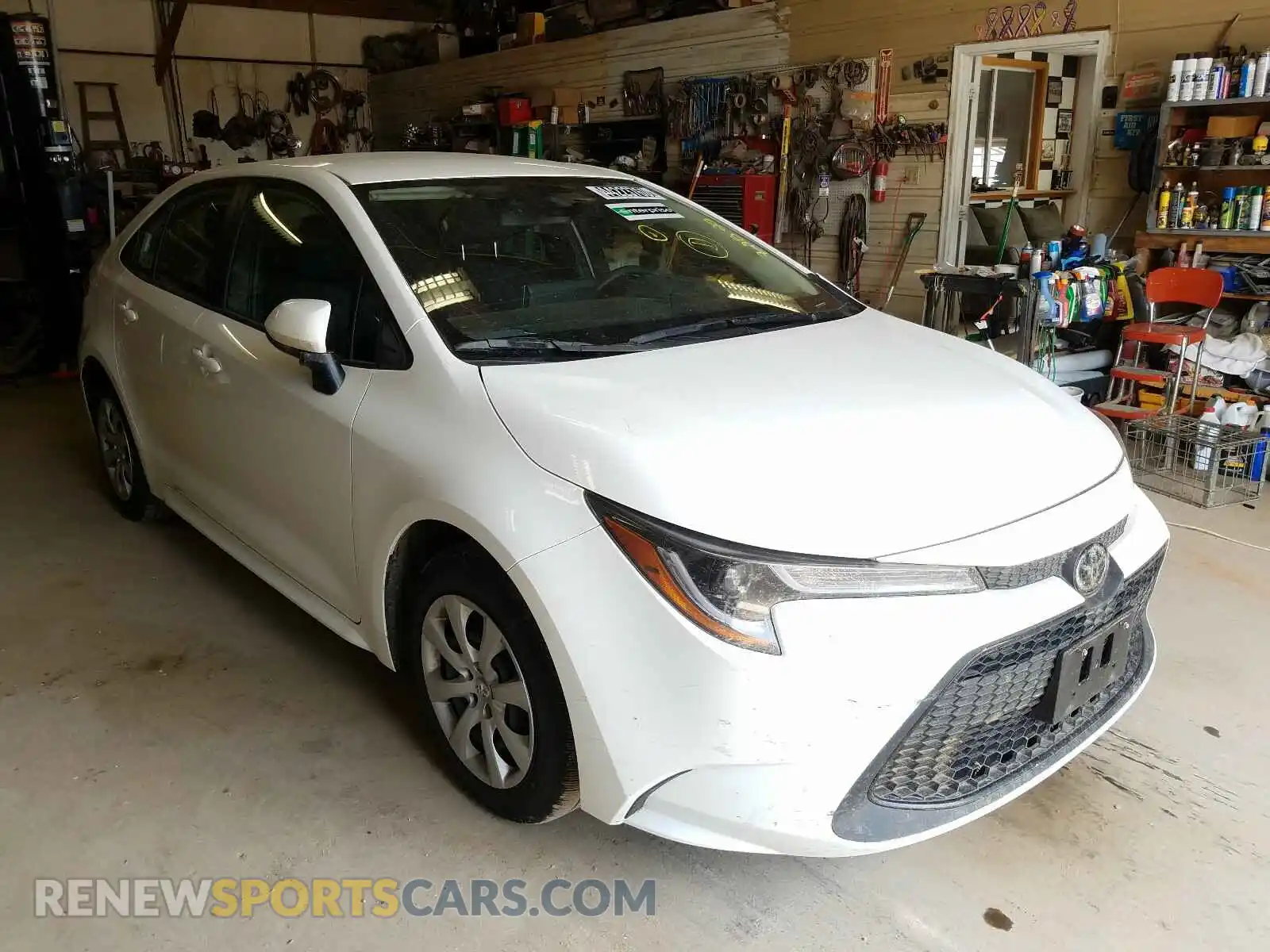 1 fotografías del automóvil dañado JTDEPRAE9LJ100435 TOYOTA COROLLA 2020