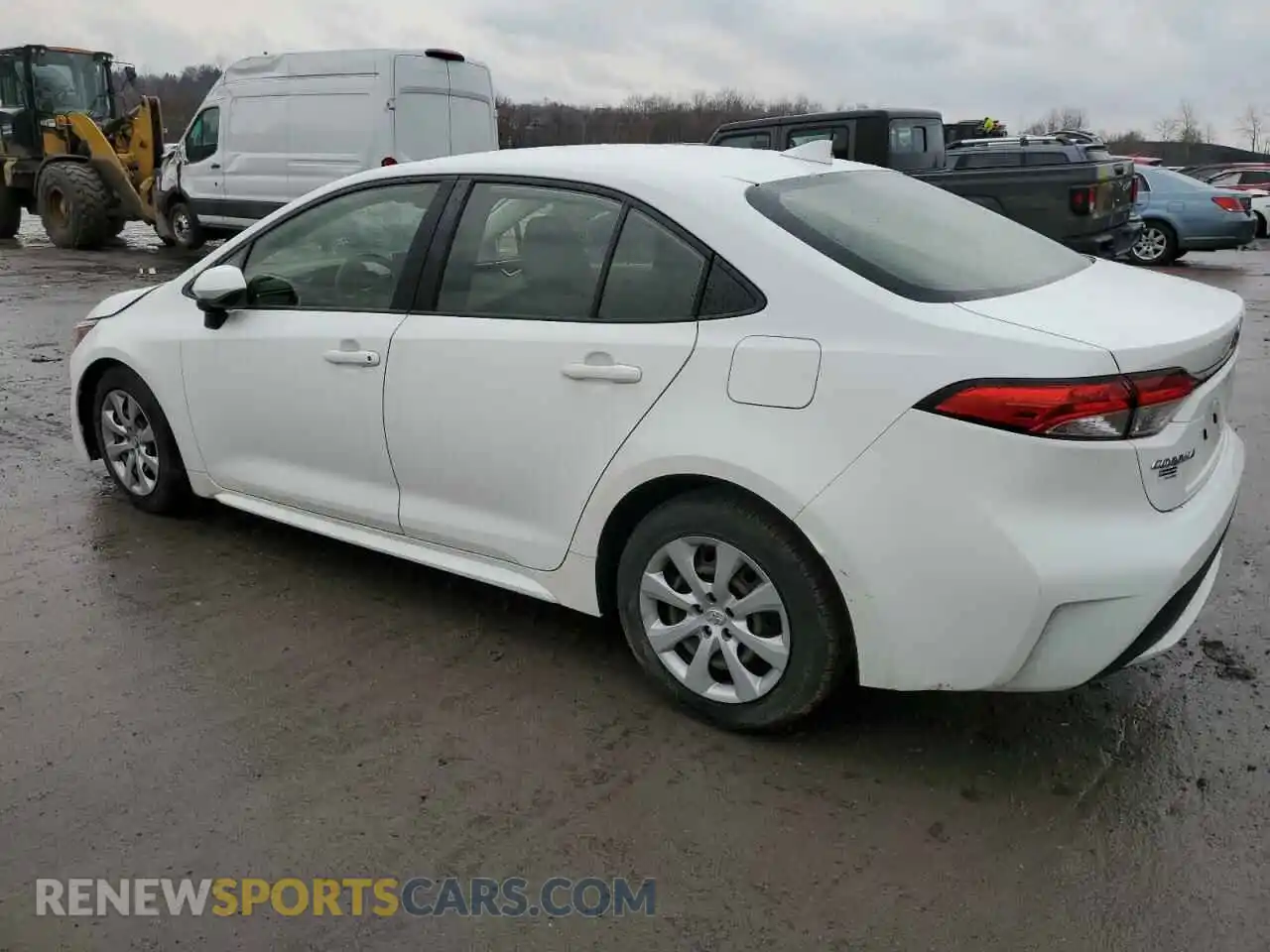 2 Photograph of a damaged car JTDEPRAE9LJ101083 TOYOTA COROLLA 2020