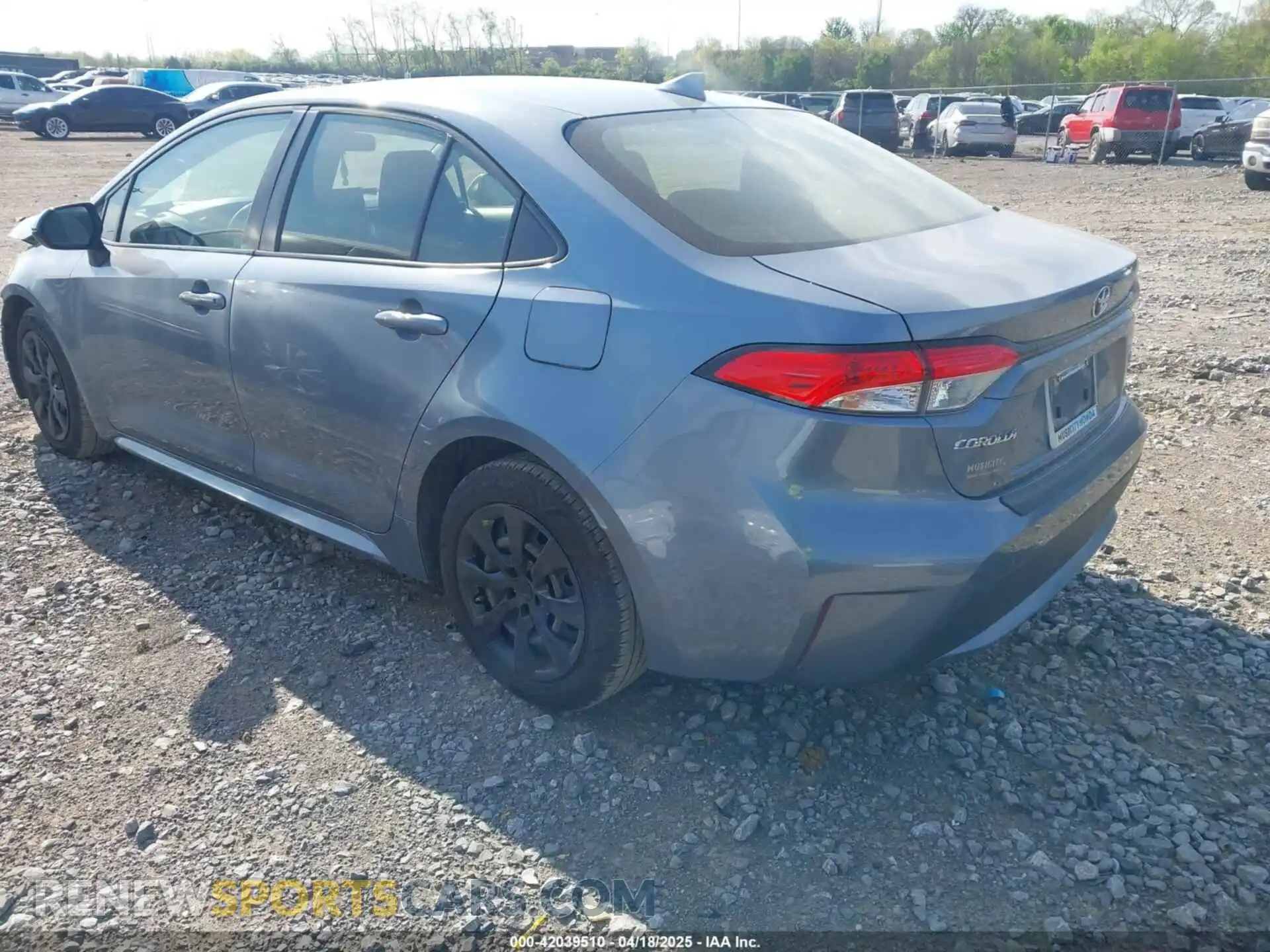 3 Photograph of a damaged car JTDEPRAE9LJ106932 TOYOTA COROLLA 2020
