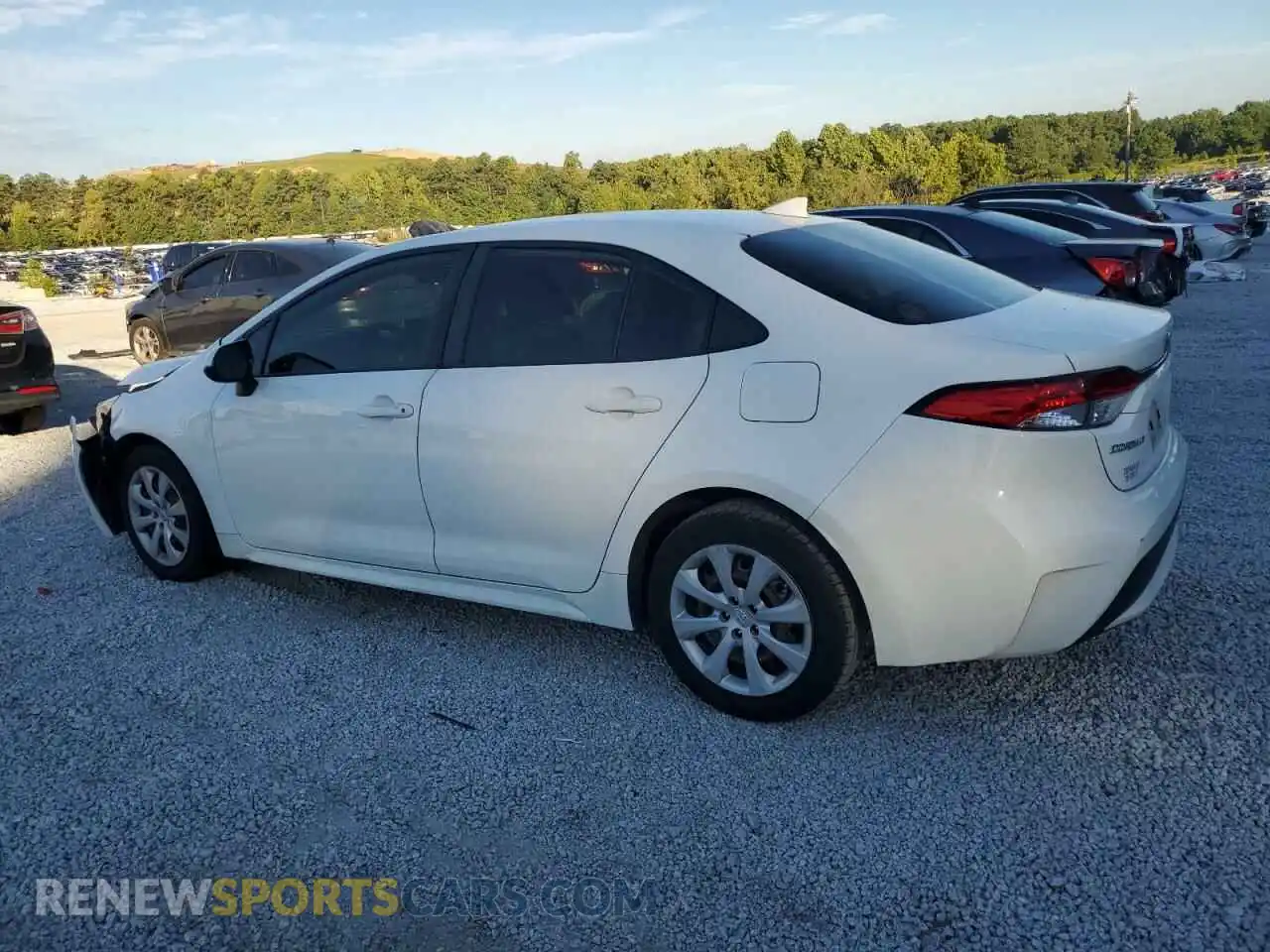 2 Photograph of a damaged car JTDEPRAEXLJ003017 TOYOTA COROLLA 2020