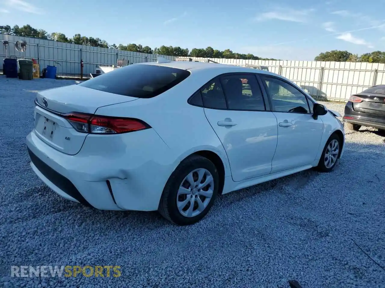 3 Photograph of a damaged car JTDEPRAEXLJ003017 TOYOTA COROLLA 2020