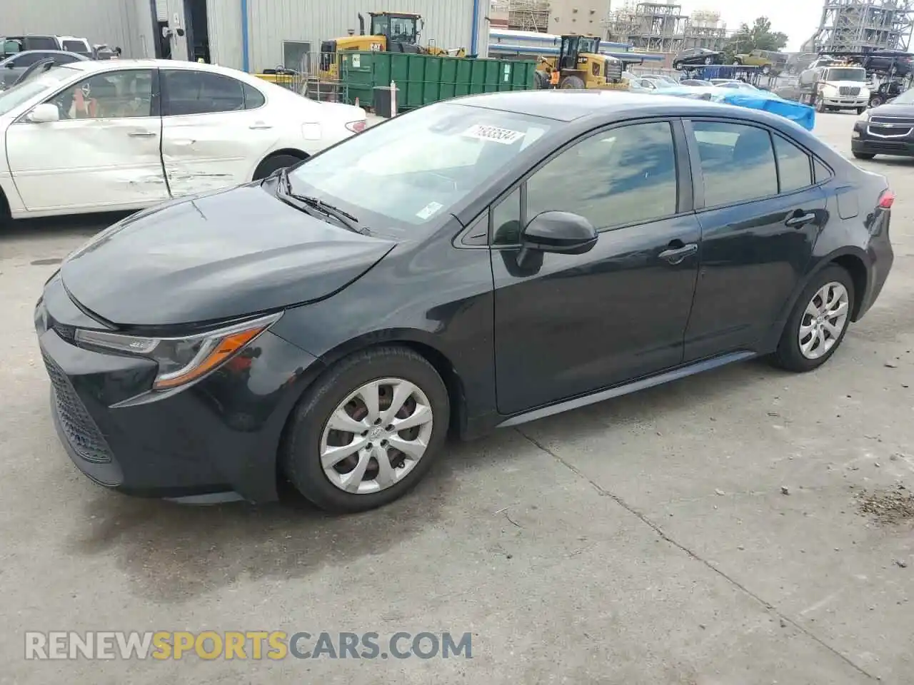 1 Photograph of a damaged car JTDEPRAEXLJ008993 TOYOTA COROLLA 2020