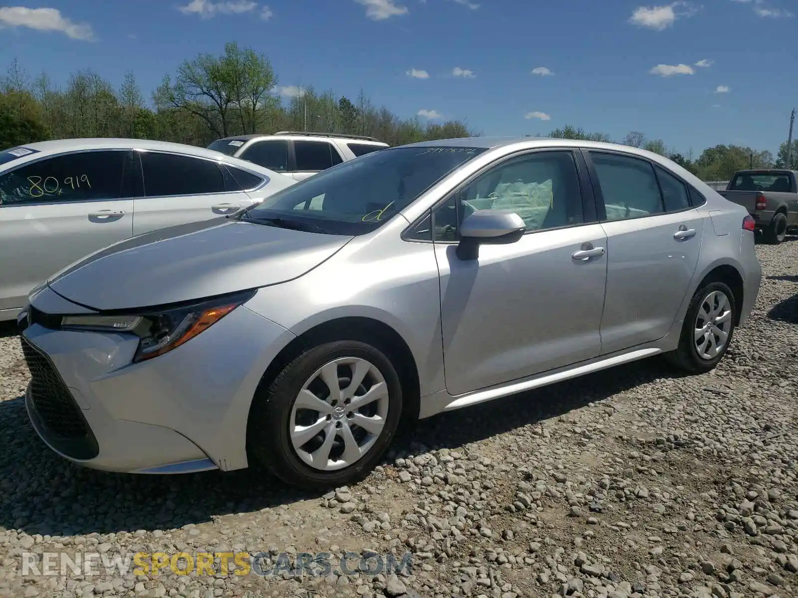 2 Photograph of a damaged car JTDEPRAEXLJ009769 TOYOTA COROLLA 2020
