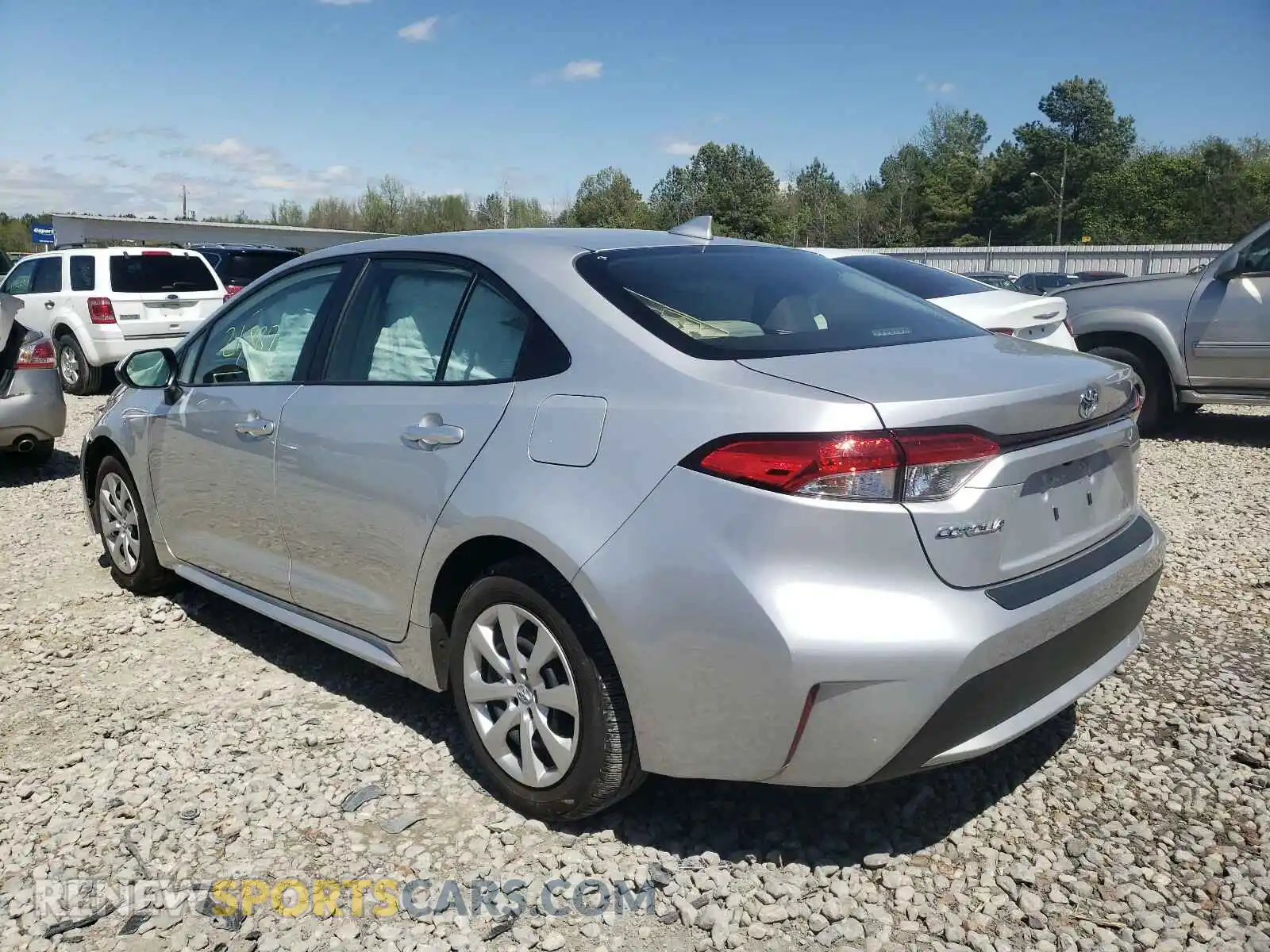 3 Photograph of a damaged car JTDEPRAEXLJ009769 TOYOTA COROLLA 2020