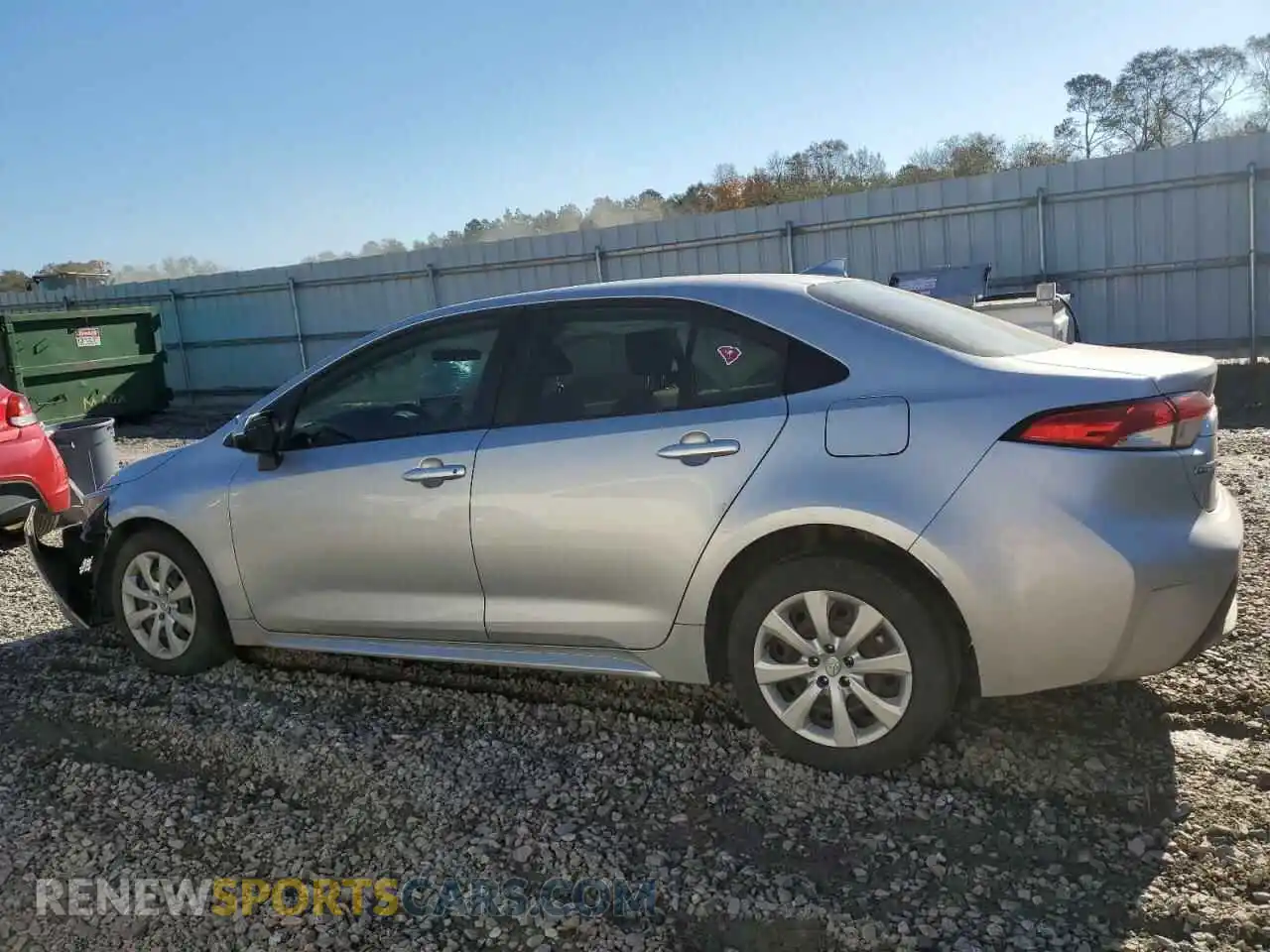2 Photograph of a damaged car JTDEPRAEXLJ009982 TOYOTA COROLLA 2020