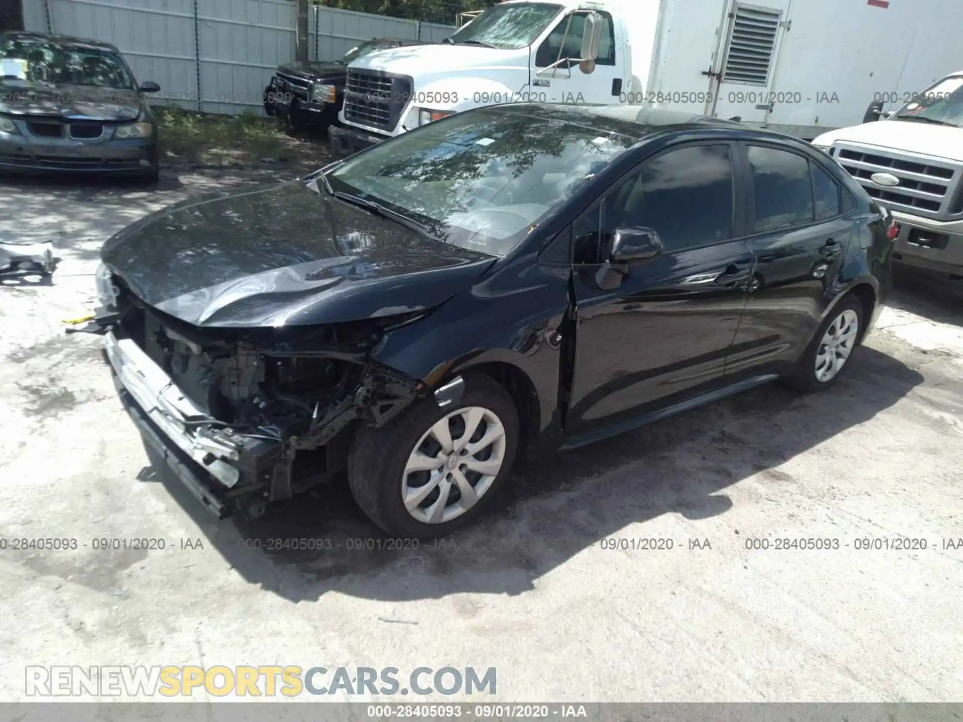2 Photograph of a damaged car JTDEPRAEXLJ010551 TOYOTA COROLLA 2020
