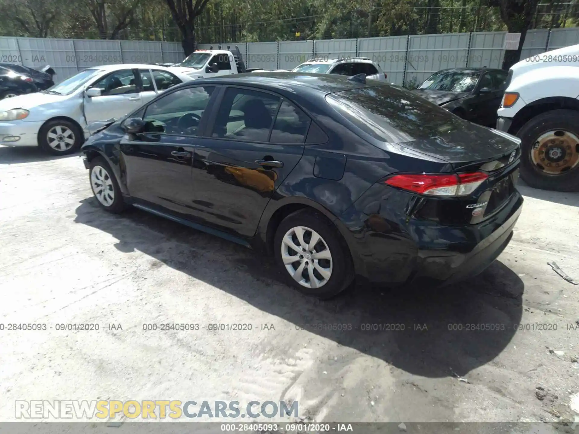 3 Photograph of a damaged car JTDEPRAEXLJ010551 TOYOTA COROLLA 2020