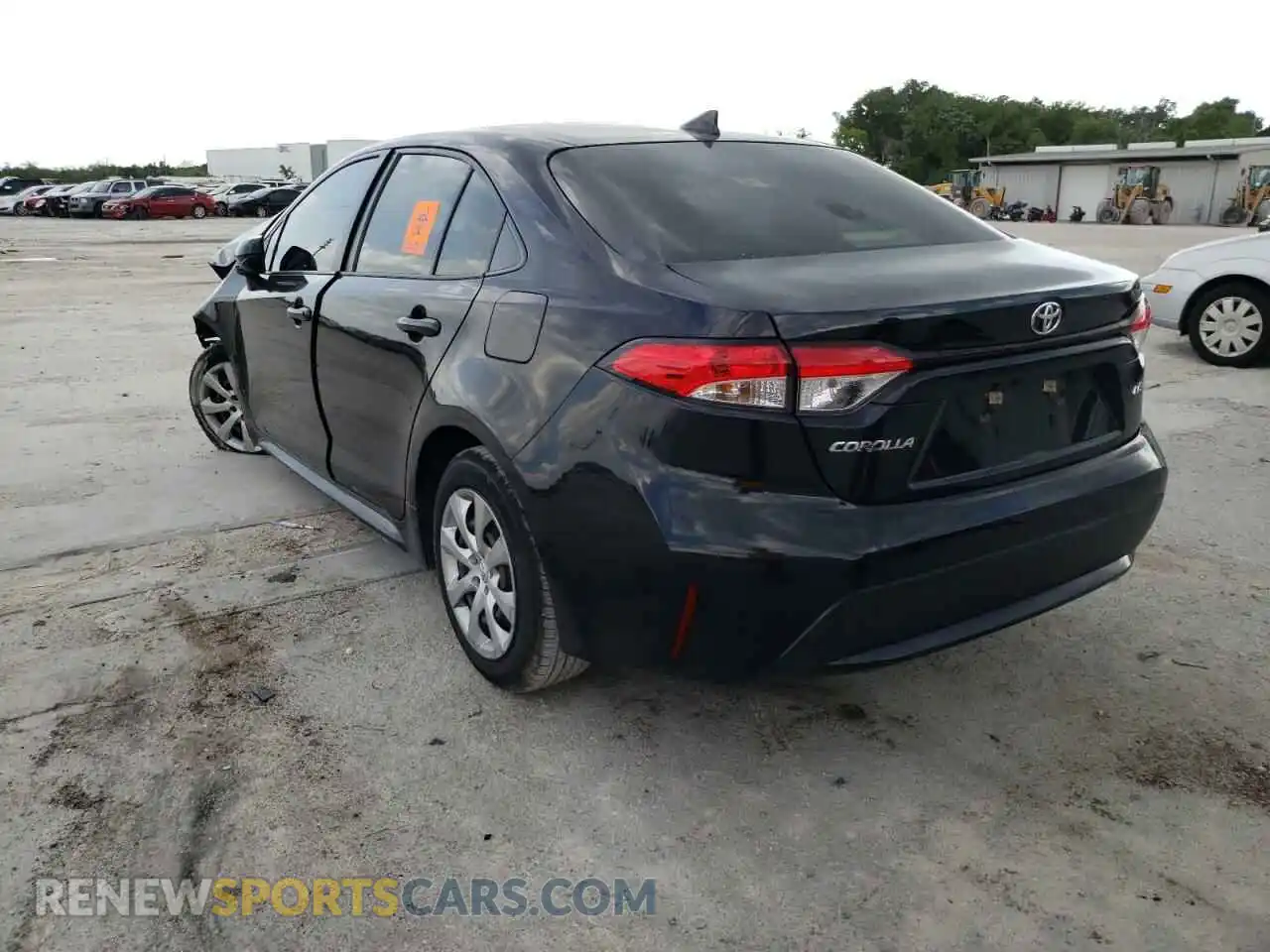 3 Photograph of a damaged car JTDEPRAEXLJ014907 TOYOTA COROLLA 2020