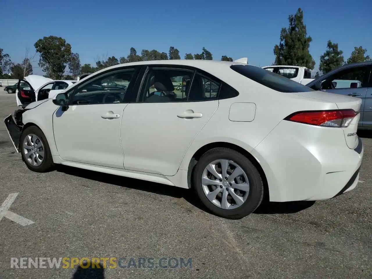 2 Photograph of a damaged car JTDEPRAEXLJ015488 TOYOTA COROLLA 2020