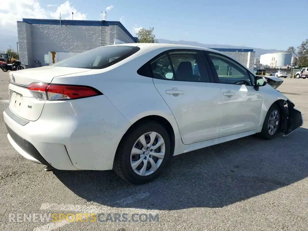 3 Photograph of a damaged car JTDEPRAEXLJ015488 TOYOTA COROLLA 2020