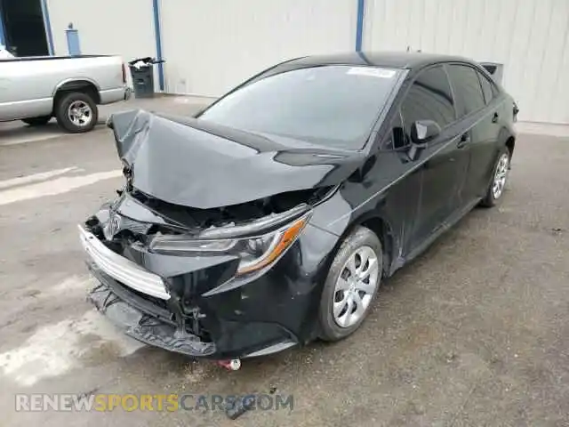 2 Photograph of a damaged car JTDEPRAEXLJ017788 TOYOTA COROLLA 2020