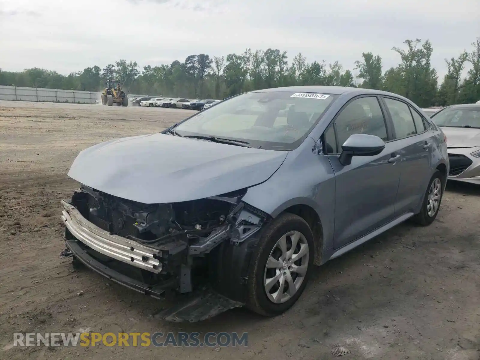 2 Photograph of a damaged car JTDEPRAEXLJ017922 TOYOTA COROLLA 2020