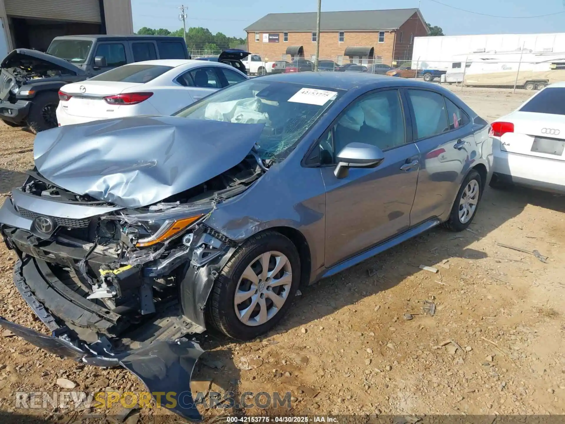 2 Photograph of a damaged car JTDEPRAEXLJ018939 TOYOTA COROLLA 2020