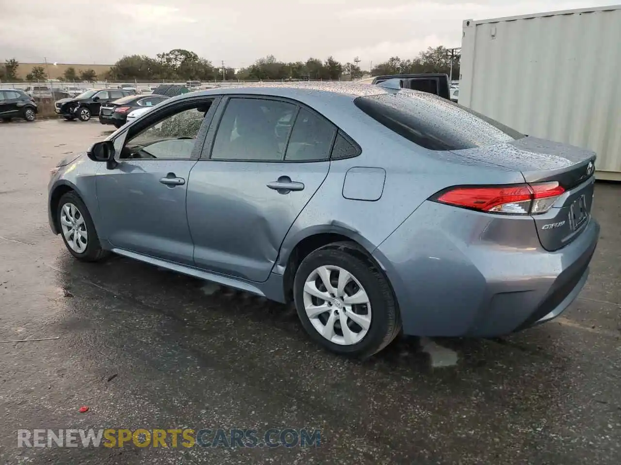2 Photograph of a damaged car JTDEPRAEXLJ022540 TOYOTA COROLLA 2020