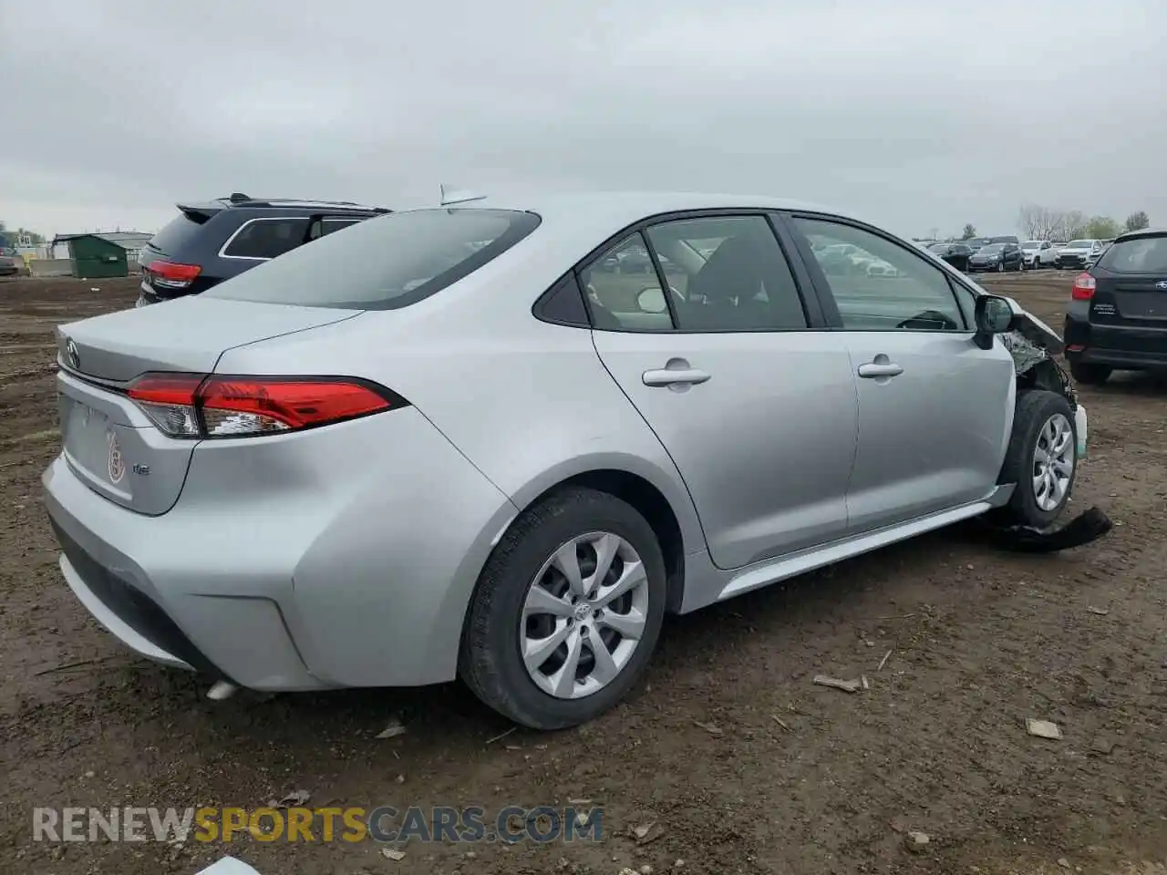 3 Photograph of a damaged car JTDEPRAEXLJ024546 TOYOTA COROLLA 2020