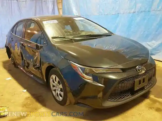 1 Photograph of a damaged car JTDEPRAEXLJ026295 TOYOTA COROLLA 2020