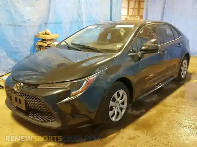 2 Photograph of a damaged car JTDEPRAEXLJ026295 TOYOTA COROLLA 2020