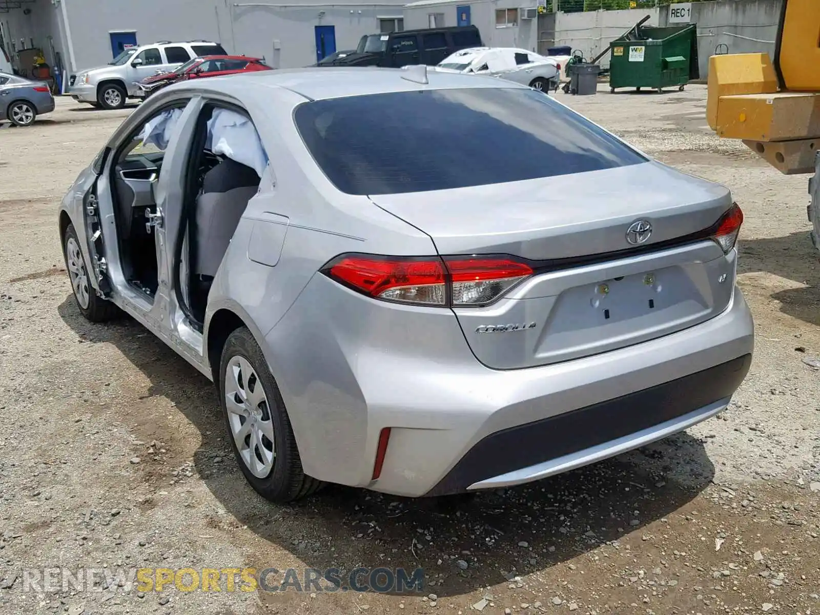 3 Photograph of a damaged car JTDEPRAEXLJ030850 TOYOTA COROLLA 2020