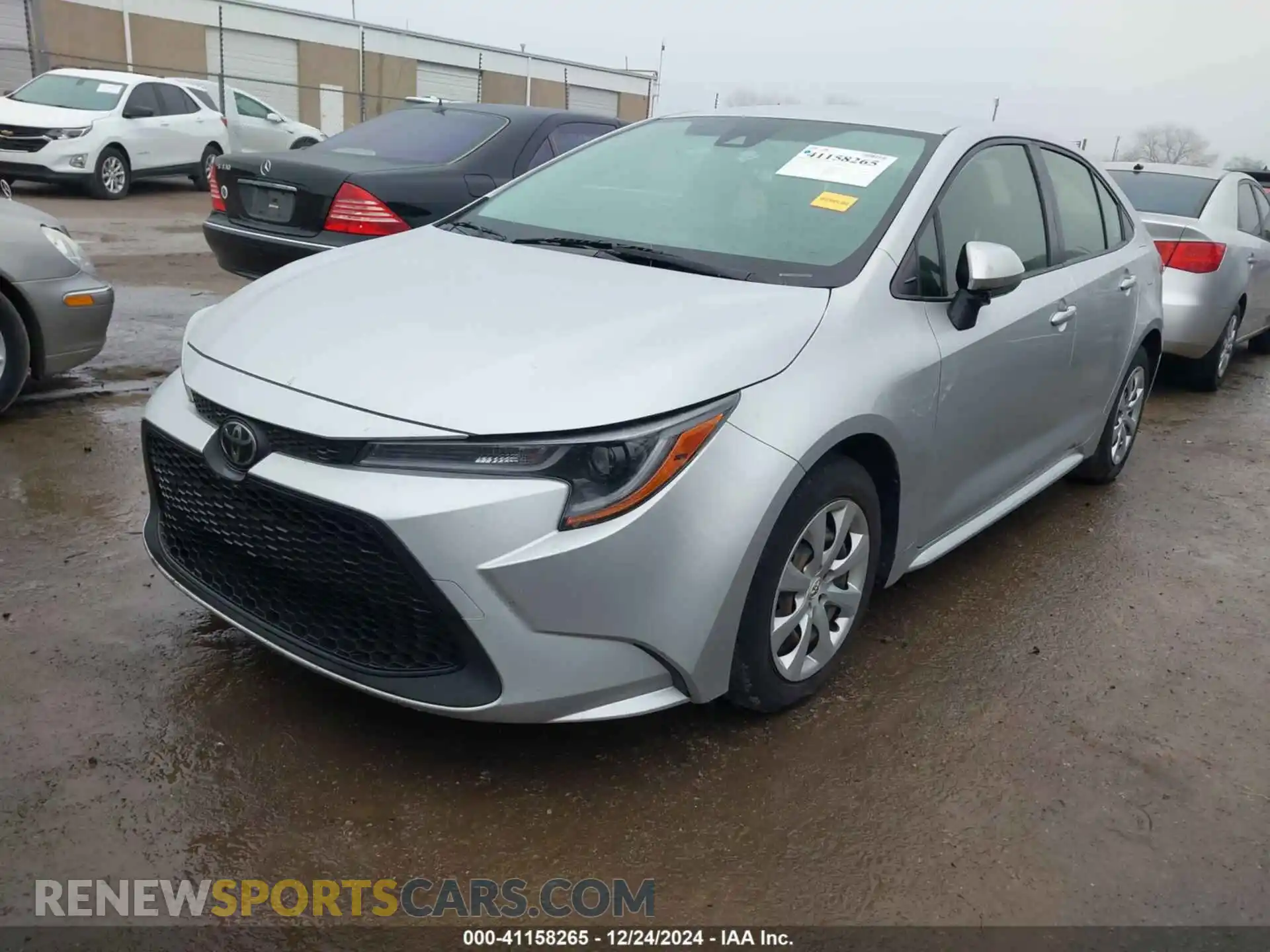 2 Photograph of a damaged car JTDEPRAEXLJ030945 TOYOTA COROLLA 2020