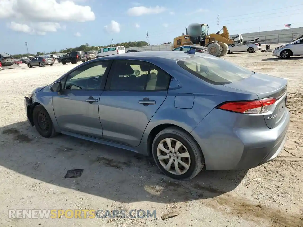 2 Photograph of a damaged car JTDEPRAEXLJ039841 TOYOTA COROLLA 2020