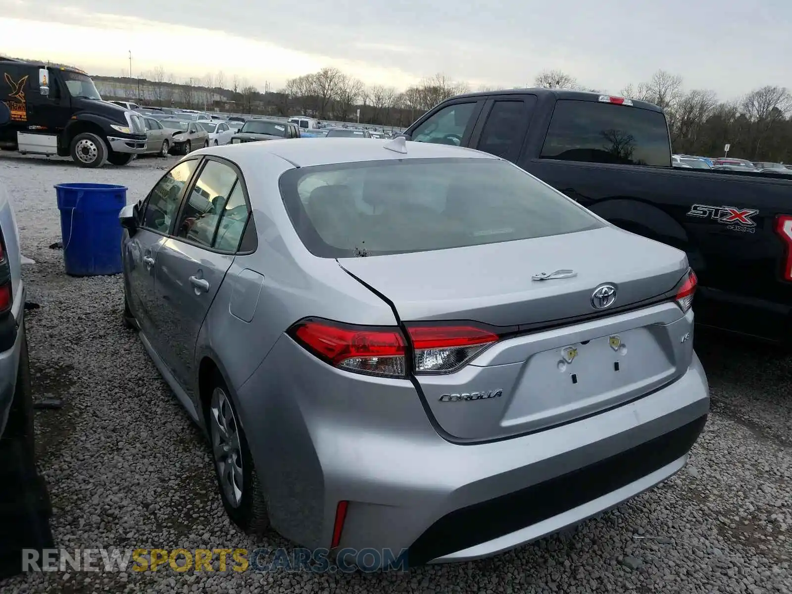 3 Photograph of a damaged car JTDEPRAEXLJ040729 TOYOTA COROLLA 2020