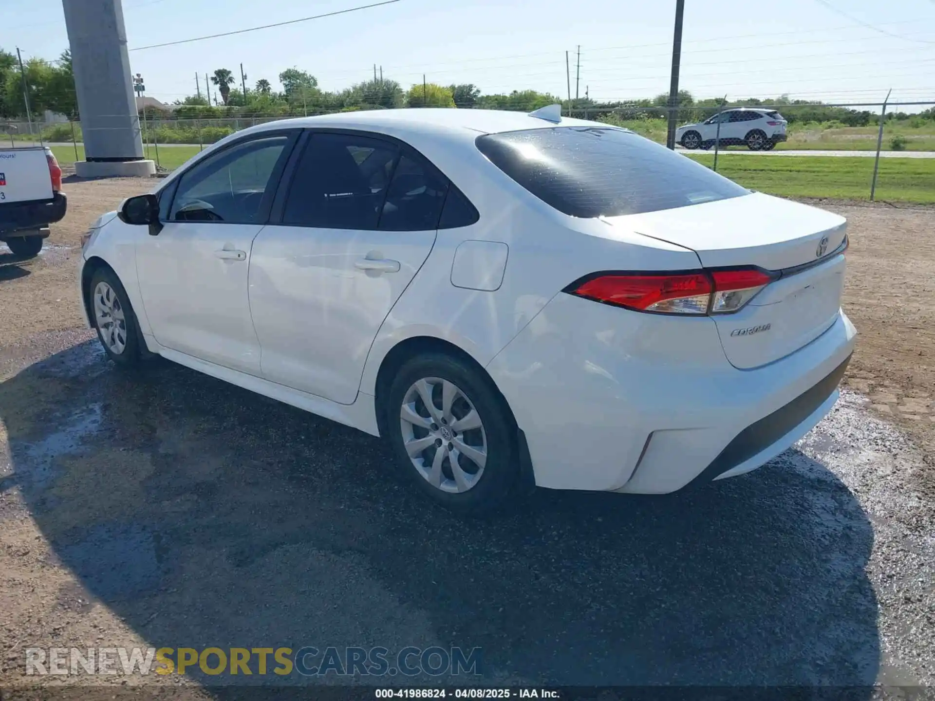 3 Photograph of a damaged car JTDEPRAEXLJ044523 TOYOTA COROLLA 2020