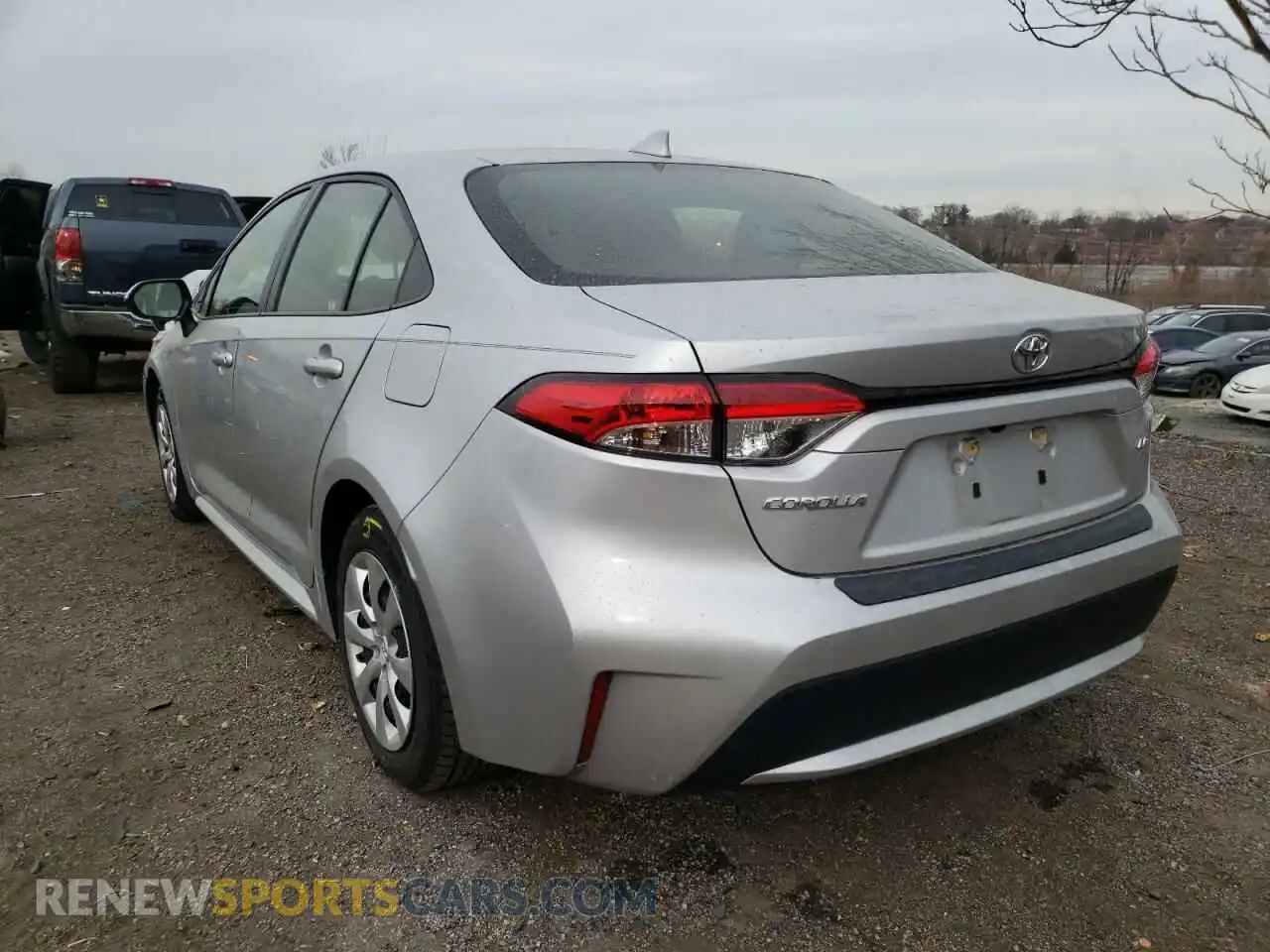 3 Photograph of a damaged car JTDEPRAEXLJ048569 TOYOTA COROLLA 2020
