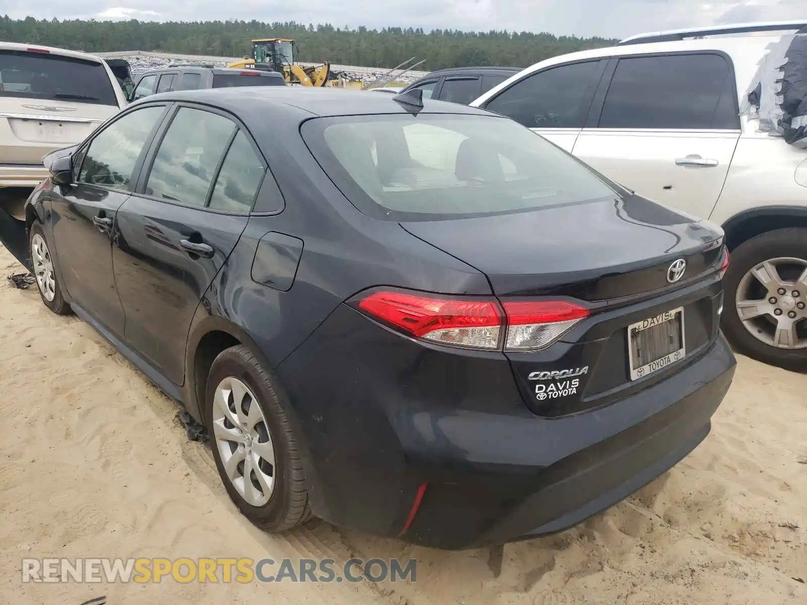 3 Photograph of a damaged car JTDEPRAEXLJ048667 TOYOTA COROLLA 2020