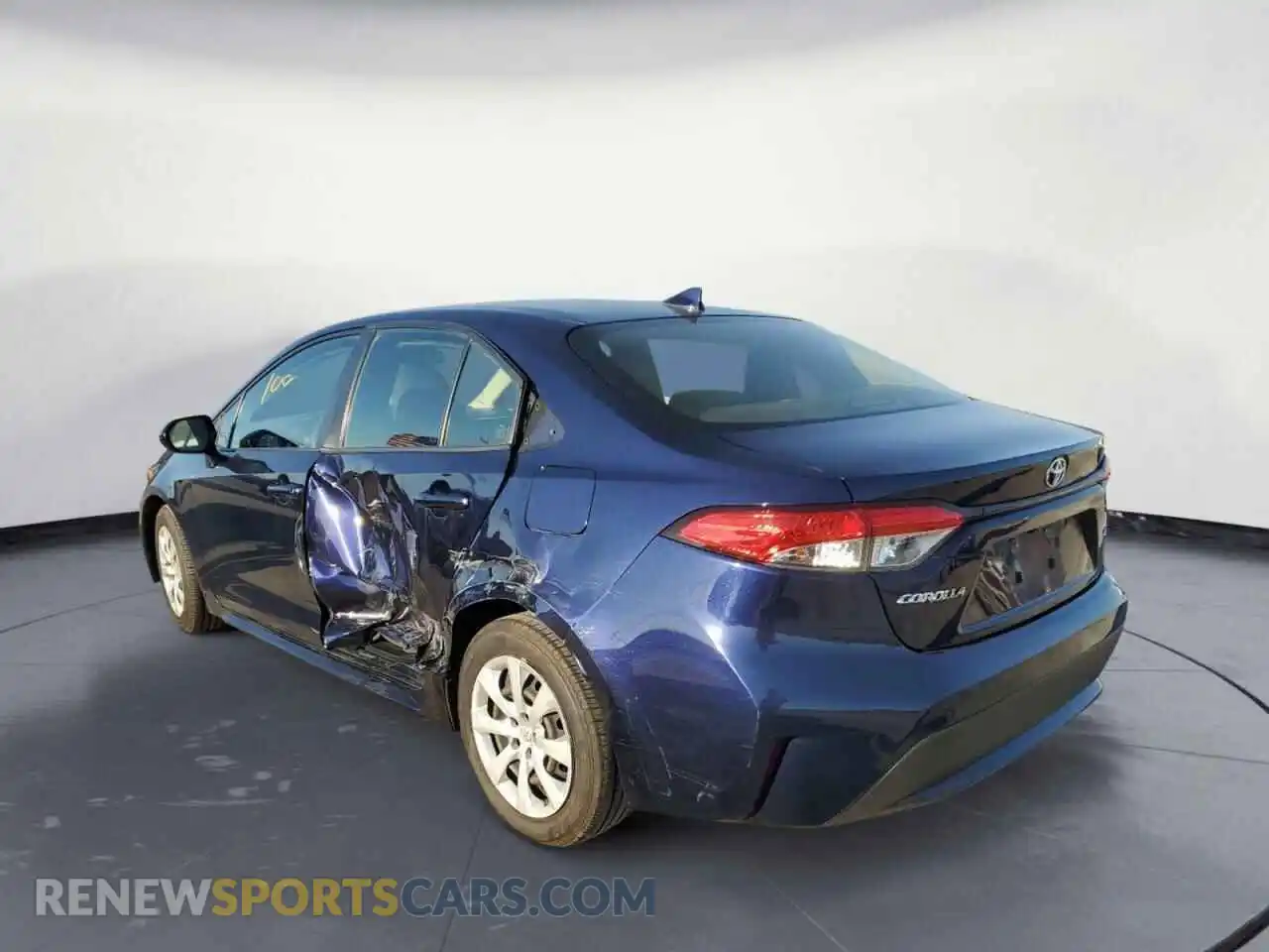 2 Photograph of a damaged car JTDEPRAEXLJ051214 TOYOTA COROLLA 2020