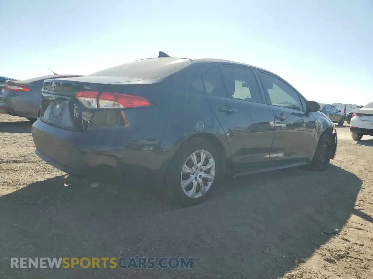 3 Photograph of a damaged car JTDEPRAEXLJ052539 TOYOTA COROLLA 2020