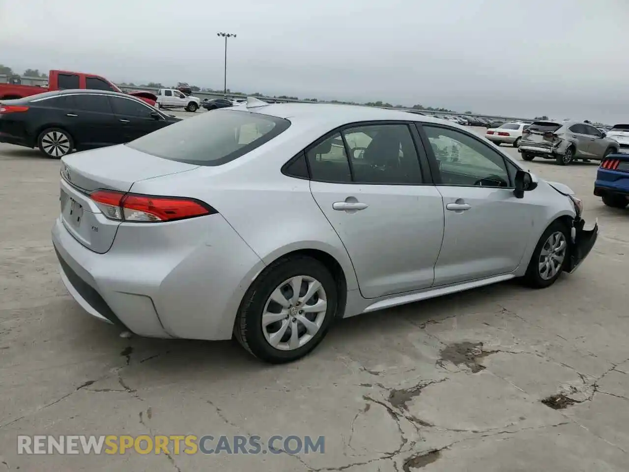 3 Photograph of a damaged car JTDEPRAEXLJ055120 TOYOTA COROLLA 2020