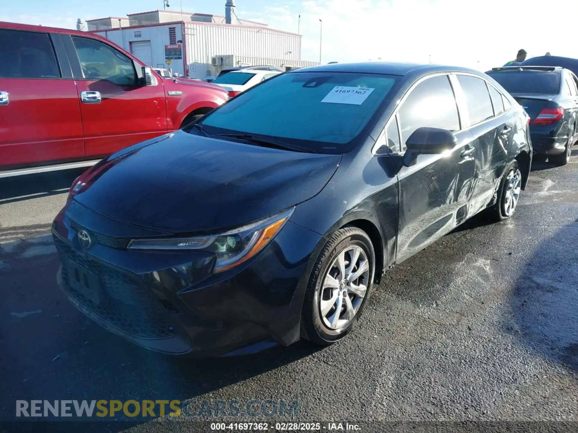 2 Photograph of a damaged car JTDEPRAEXLJ061824 TOYOTA COROLLA 2020