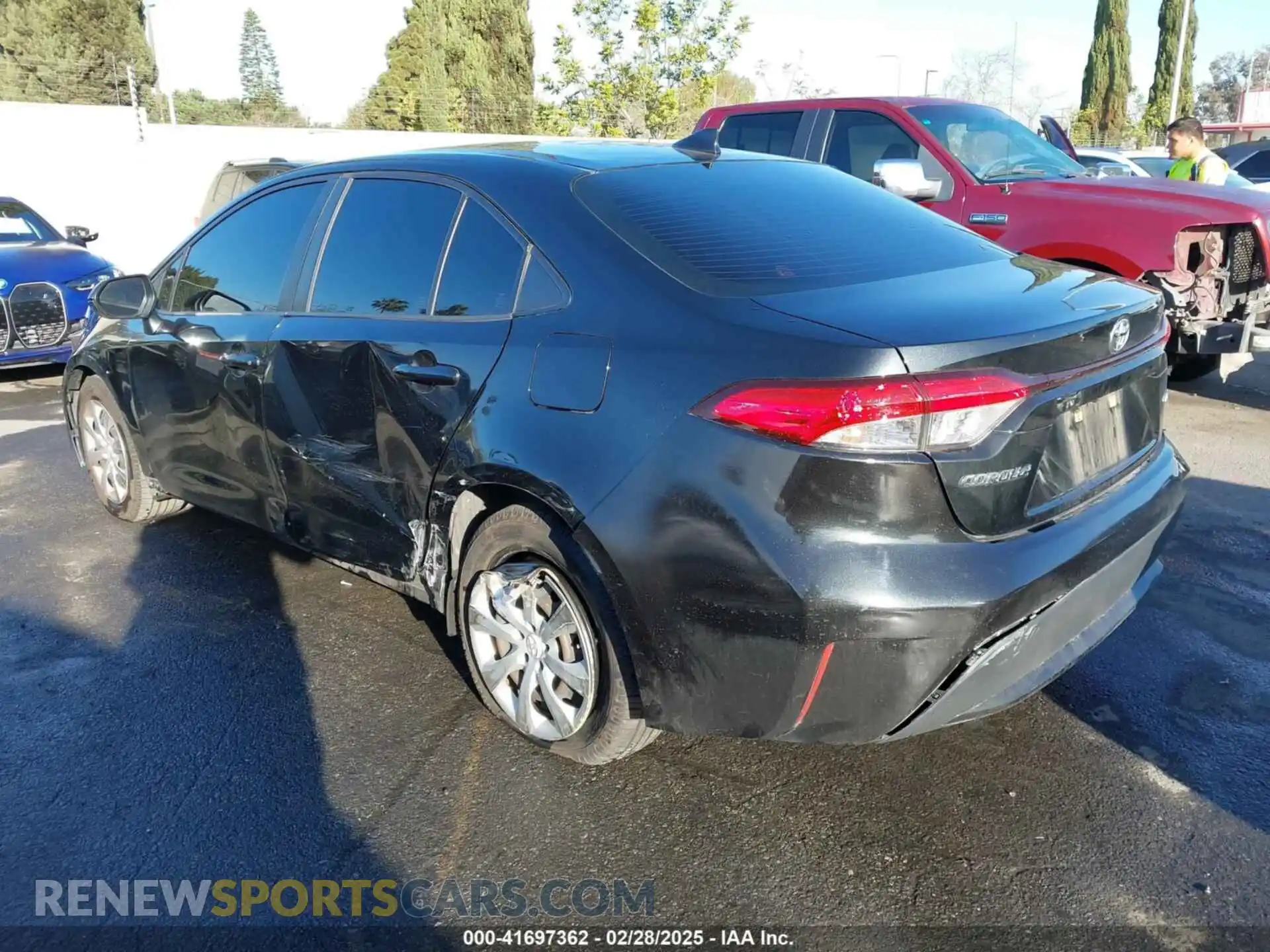 3 Photograph of a damaged car JTDEPRAEXLJ061824 TOYOTA COROLLA 2020