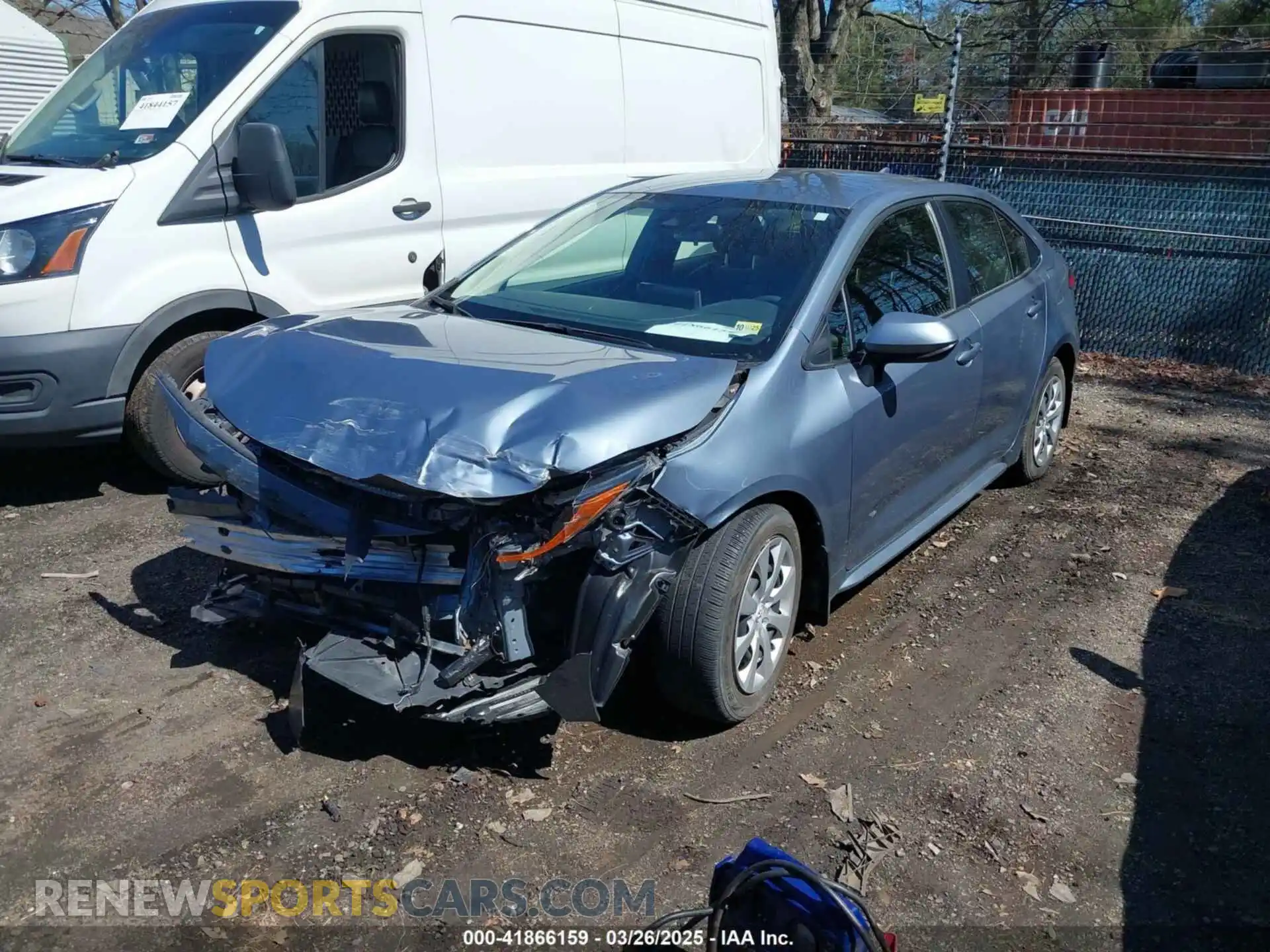 2 Photograph of a damaged car JTDEPRAEXLJ068272 TOYOTA COROLLA 2020