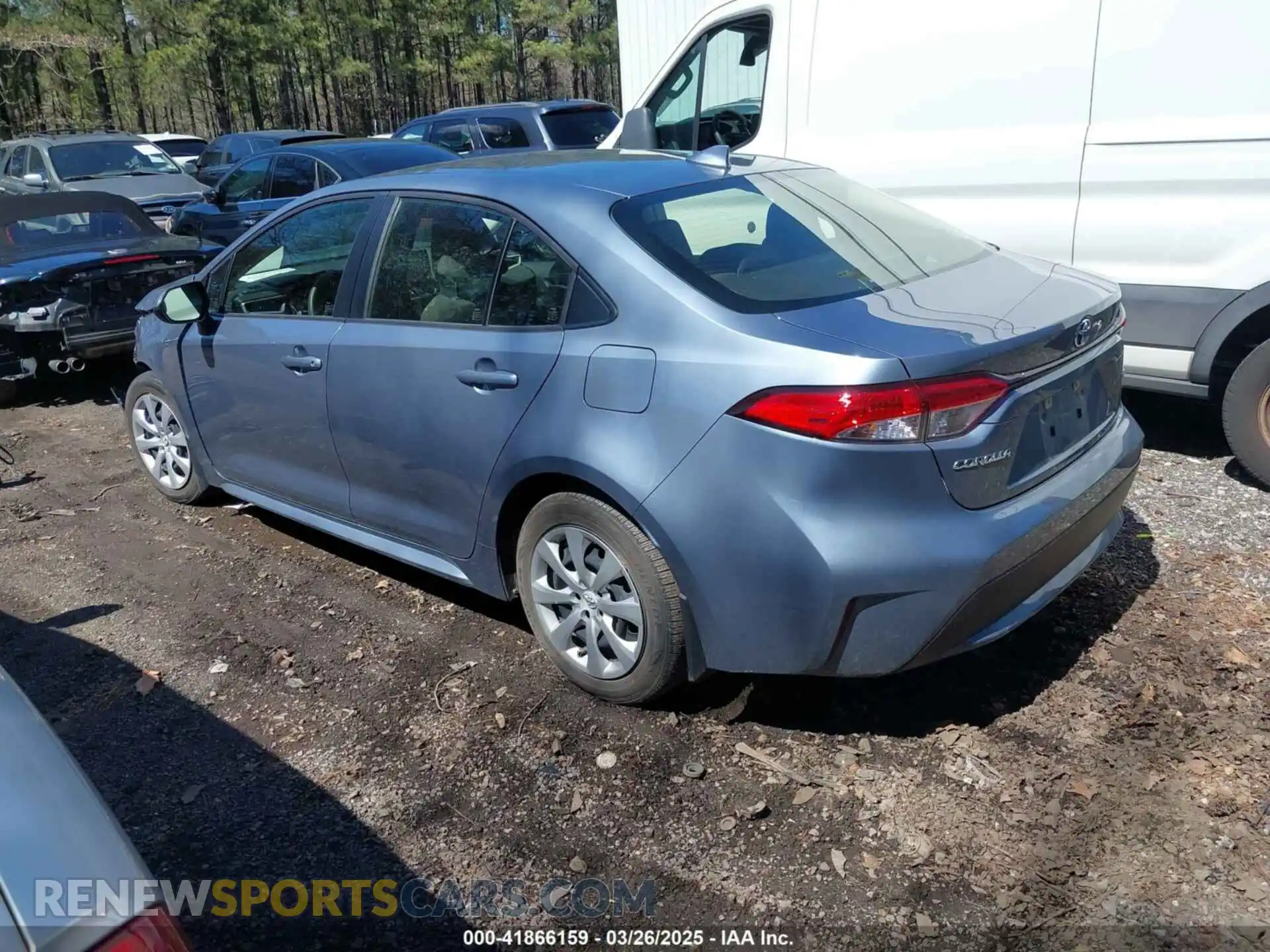 3 Photograph of a damaged car JTDEPRAEXLJ068272 TOYOTA COROLLA 2020