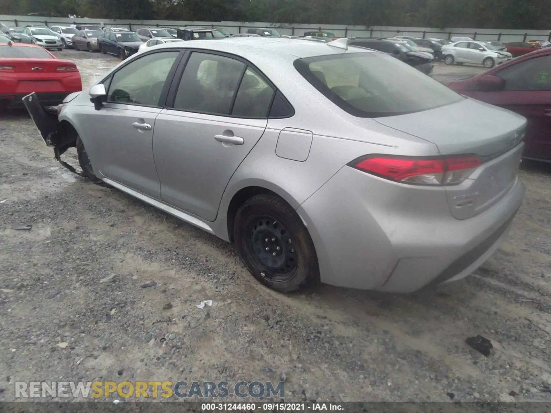 3 Photograph of a damaged car JTDEPRAEXLJ070202 TOYOTA COROLLA 2020