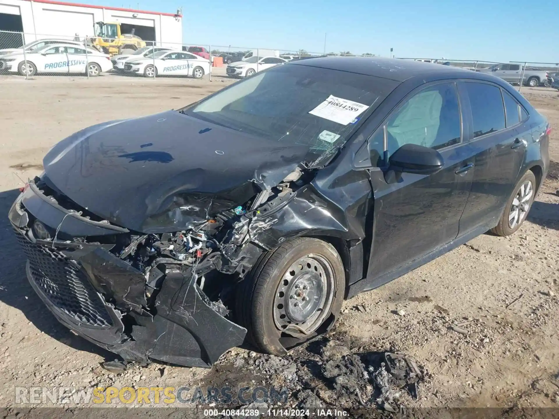 2 Photograph of a damaged car JTDEPRAEXLJ088361 TOYOTA COROLLA 2020