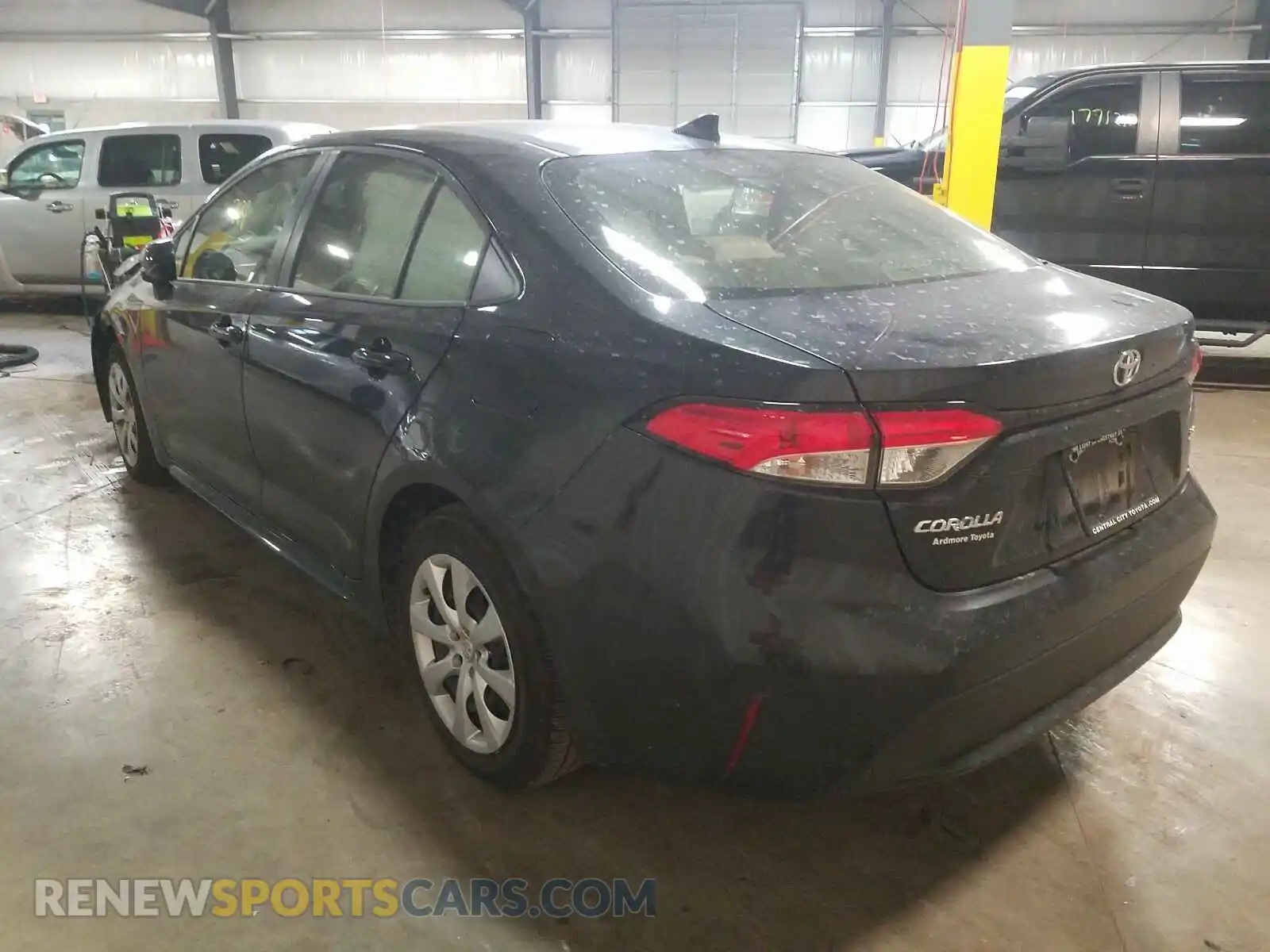 3 Photograph of a damaged car JTDEPRAEXLJ091907 TOYOTA COROLLA 2020