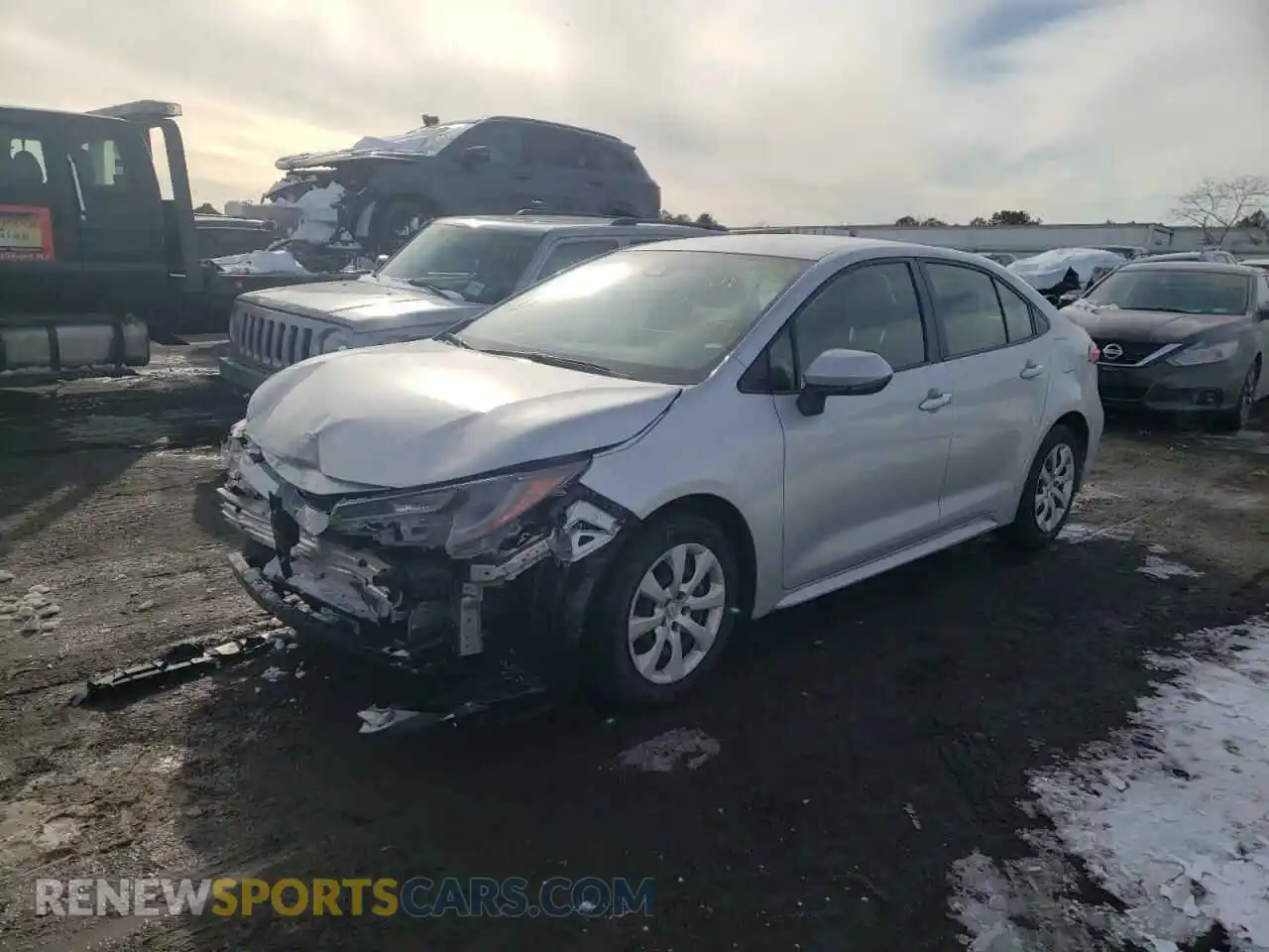 2 Photograph of a damaged car JTDEPRAEXLJ096783 TOYOTA COROLLA 2020