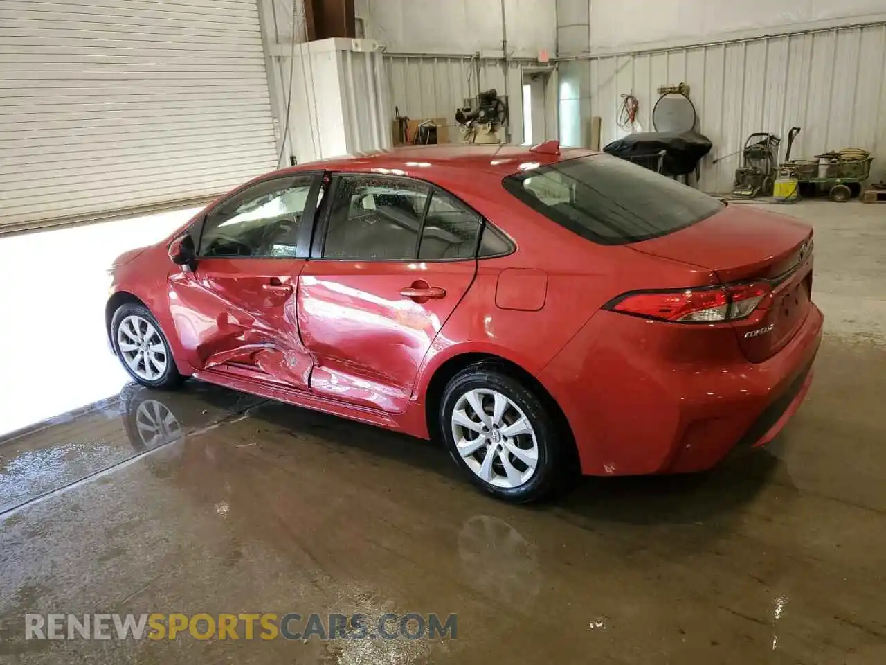 2 Photograph of a damaged car JTDEPRAEXLJ099246 TOYOTA COROLLA 2020